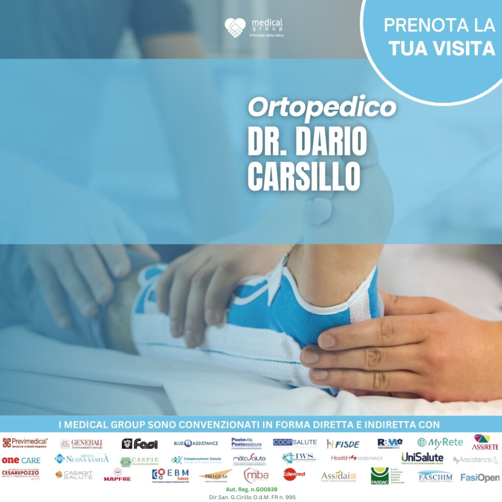 Dr. Dario Carsillo Ortopedico Medical Group