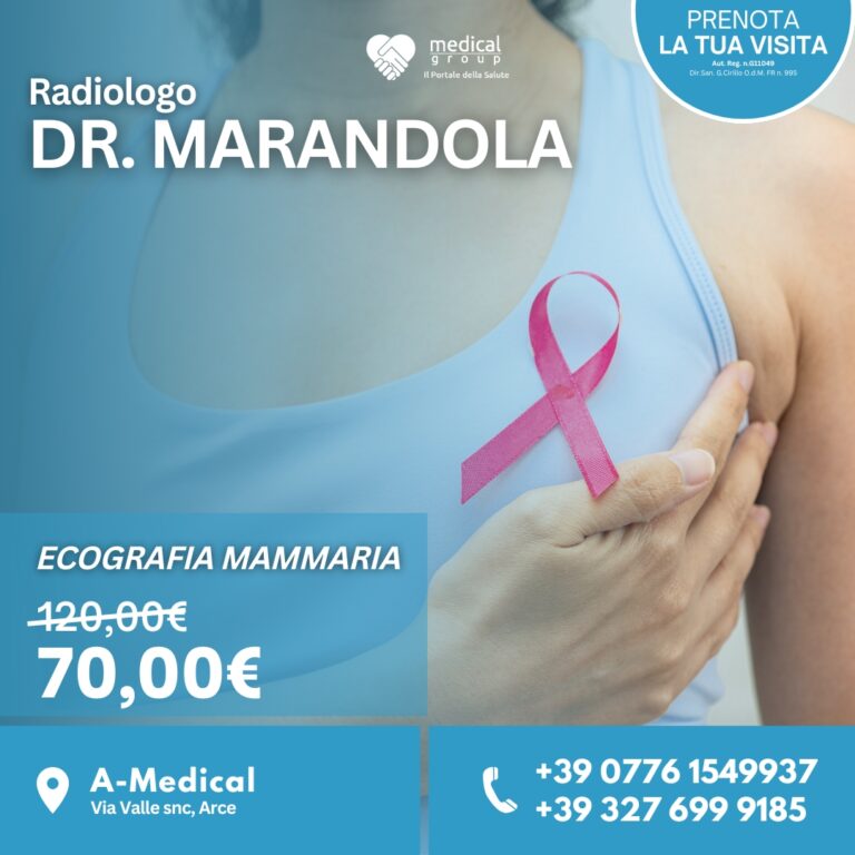 A-MEDICAL PROMO ADULTI - ECOGRAFIA MAMMARIA - DOTTOR MARANDOLA